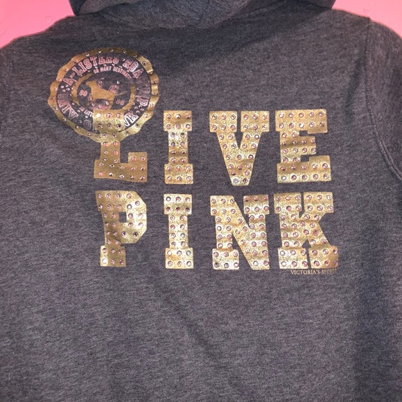 Victoria’s Secret Pink w/ Rhinestones Vintage Rare - Picture 4 of 6